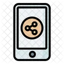 Compartir Telefono Publicar Icono
