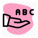 Compartir Compartir Abc Compartir Alfabeto Icono