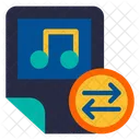 Compartir Archivos De Musica Archivos De Audio Archivos De Musica Icon