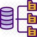 Compartir Bases De Datos Compartir Servidores Alojar Servidores Icono
