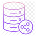 Compartir Base De Datos Compartir Base De Datos Compartir Servidor Icono