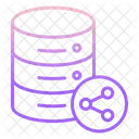 Compartir Base De Datos Compartir Base De Datos Compartir Servidor Icono