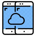 Compartir Comunicacion Conexion A La Nube Comunicacion En La Nube Icon