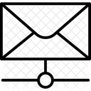 Compartir Datos De Correo Electronico Compartir Correo Electronico Red Icono