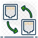 Compartir ethernet  Icono