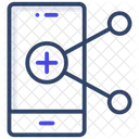 Compartir Movil Colaborar Movil Compartir Telefono Icon