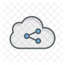 Compartir nube  Icono