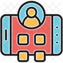 Compartir usuario  Icono