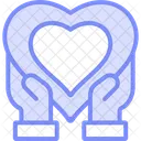 Compasion Amor Cuidado Icono