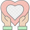 Compasion Amor Cuidado Icono