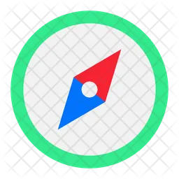 Compass Flag Icon