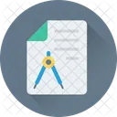 Compass Drawing File Icon