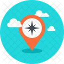 Compass Direction Gps Icon