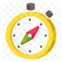 Compass Windrose Magnetic Tool Icon