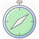 Compass Awesome Lineal Color Icon Icon