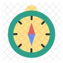Travel Compass Navigation Icon