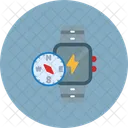 Navigation Device Hand Watch Icon