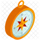 Compass Navigation Tool Icon