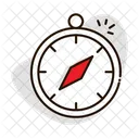 Compass Directional Guidance Travelers Icon
