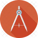 Compass Drawing Tool Icon