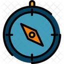 Compass Travel Holiday Icon