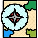 Compass Navigation Tool Direction Finder Icon