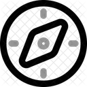 方位磁針  アイコン