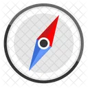 Compass Location Map Icon