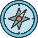 Compass Travel Map Icon