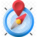 Compass Navigation Direction Icon