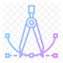 Compass Drawing Tool Icon