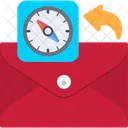 Compass Mail Direction Navigation Icon