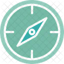 Compass Directional Geography Icon
