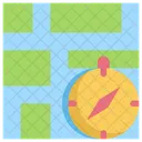 Compass Map Navigation Icon