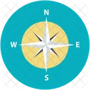 Compass Directional Tool Icon