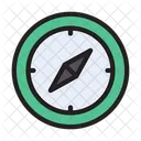 Compass Direction Kaaba Icon