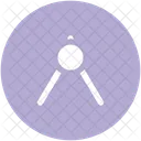 Compass Geometrical Tool Icon