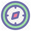 Compass Map Journey Icon