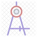Compass Circular Circles Icon