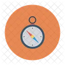 Compass Navigation Path Icon