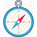 Compass North South Icon