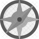 Compass Travel North Icon