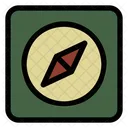 Linear Color Military Soldier Symbol