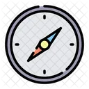 Compass Magnetic Instrument Icon