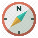 Compass North Direction Icon