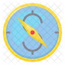 Compass And Dollar Icon
