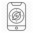 Compass App Navigation App Icon