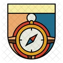 Compass Badge  Icon