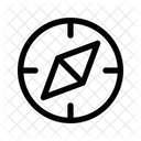 Compass Circle Shiny  Icon