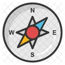 Compass Directions Icon